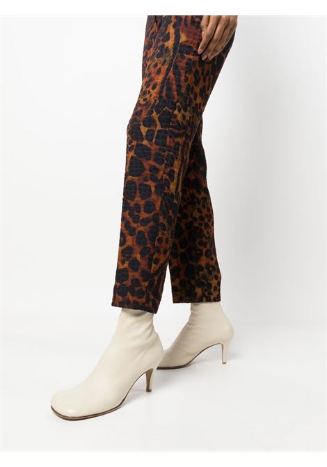 pantalone stampa animalier DRIES VAN NOTEN | Pantalone | POUMAS5280703